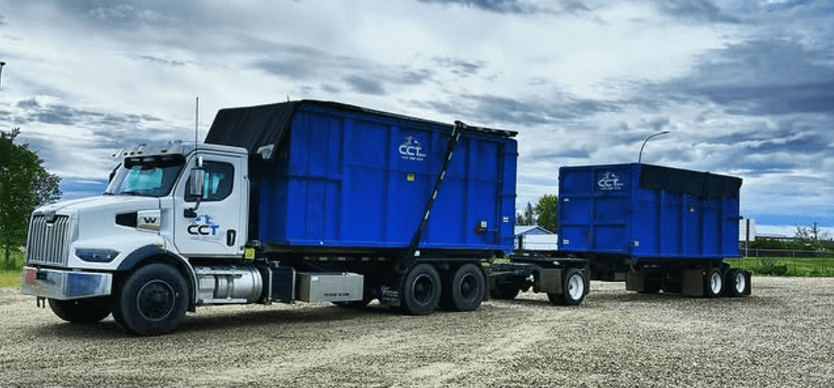 Professional CCT Bins dumpster rental service across Alberta