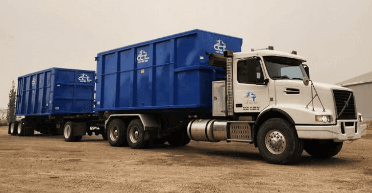 Same day dumpster delivery scheduling Alberta - CCT Bins flexible bin rental service Red Deer Calgary